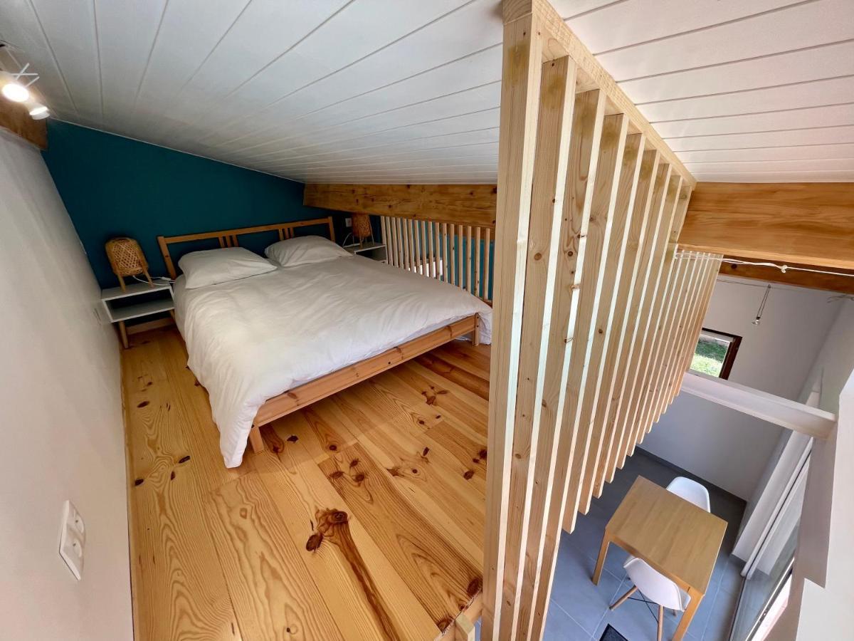 Annexe Des Pins - Studio Gite Avec Piscine & Climatisation Villeneuve-les-Beziers Ngoại thất bức ảnh